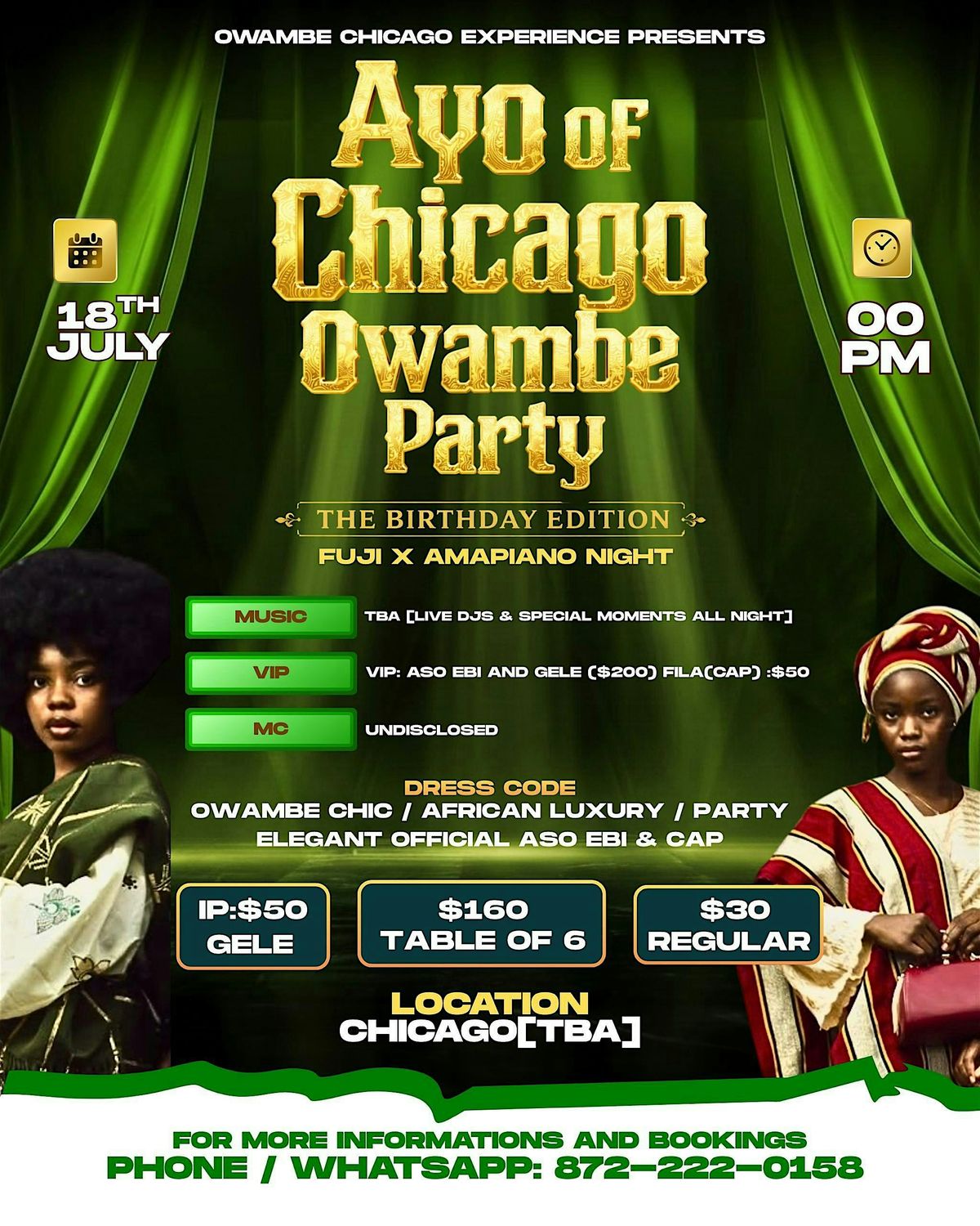 Ayo Of Chicago Owambe Party