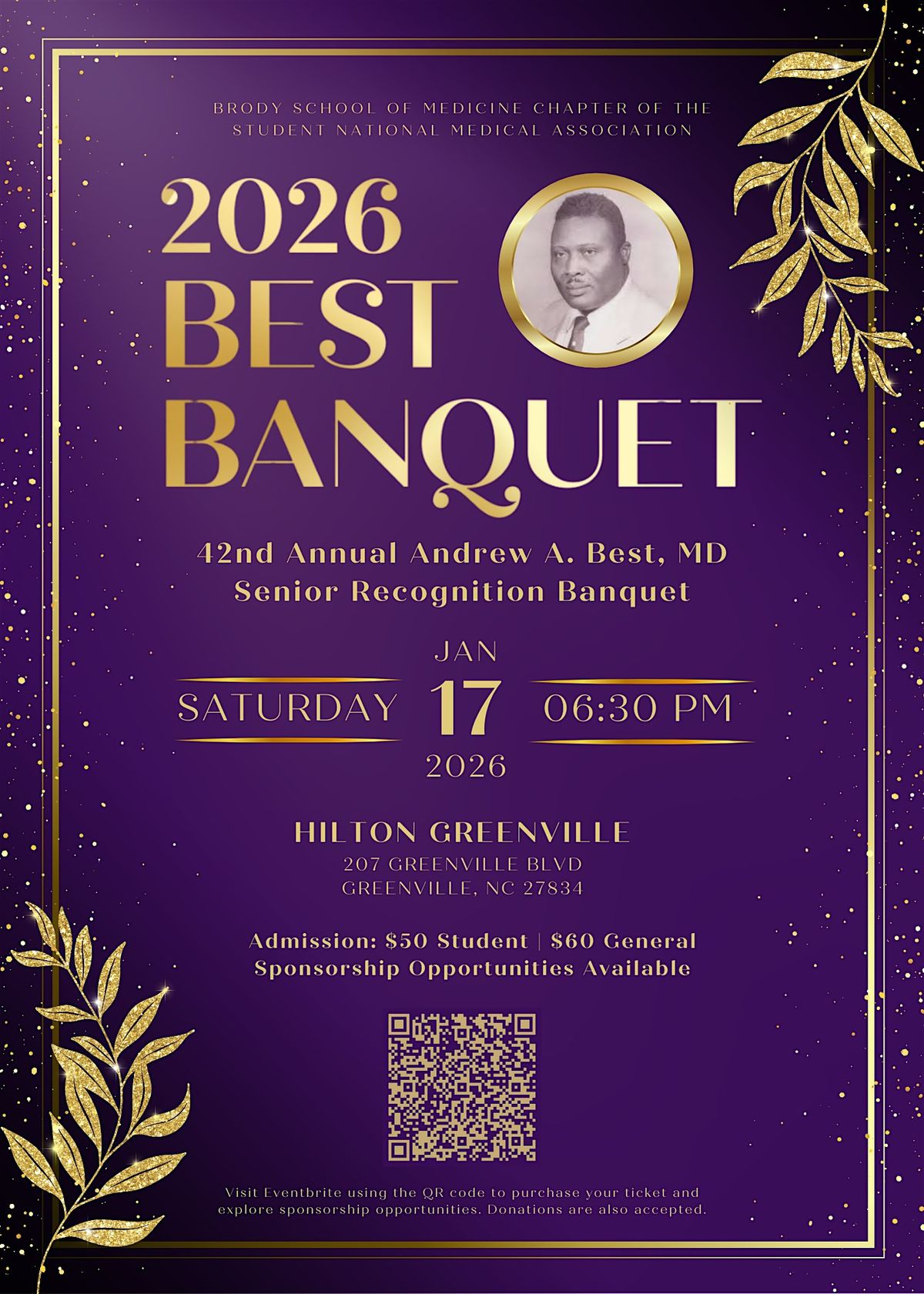 The 42nd Annual Andrew A. Best, M.D. Banquet - Senior Recognition Banquet