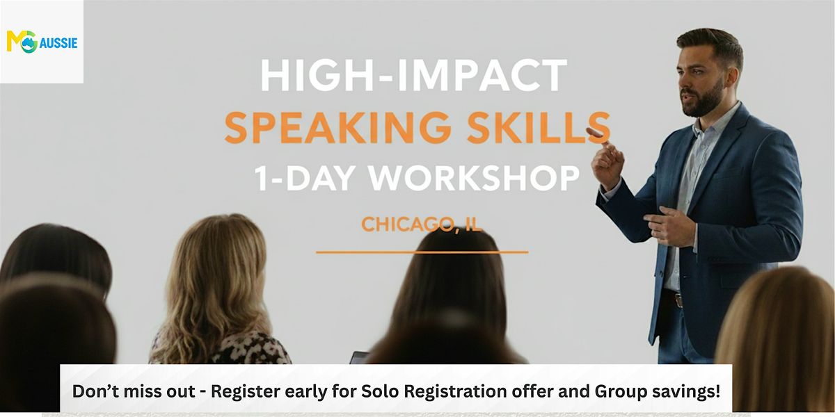 High-Impact Speaking Skills: 1-Day Workshop in Chicago, IL