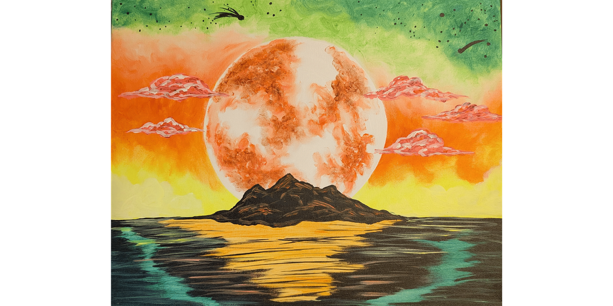 Celestial Moontide - Paint and Sip in Tyler | Classpop!\u2122