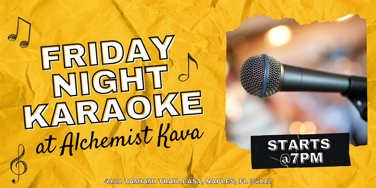 Karaoke Night at Alchemist Kava Bar & Lounge