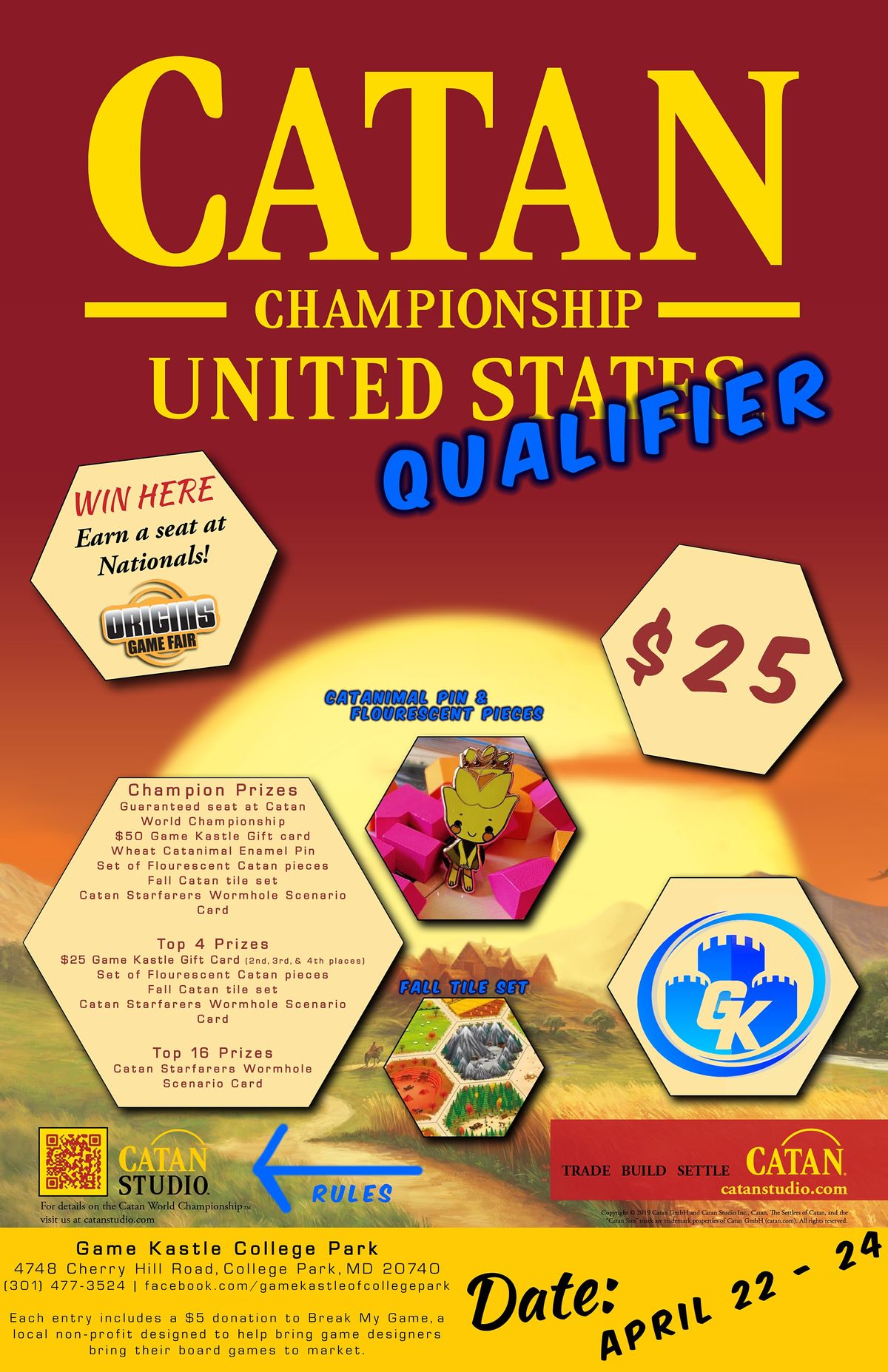 Catan World Championships Qualifier