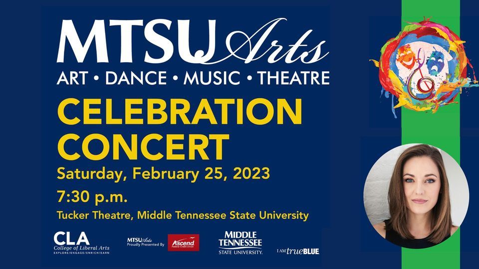 MTSU Arts Celebration Concert Tucker Theatre, Murfreesboro, TN