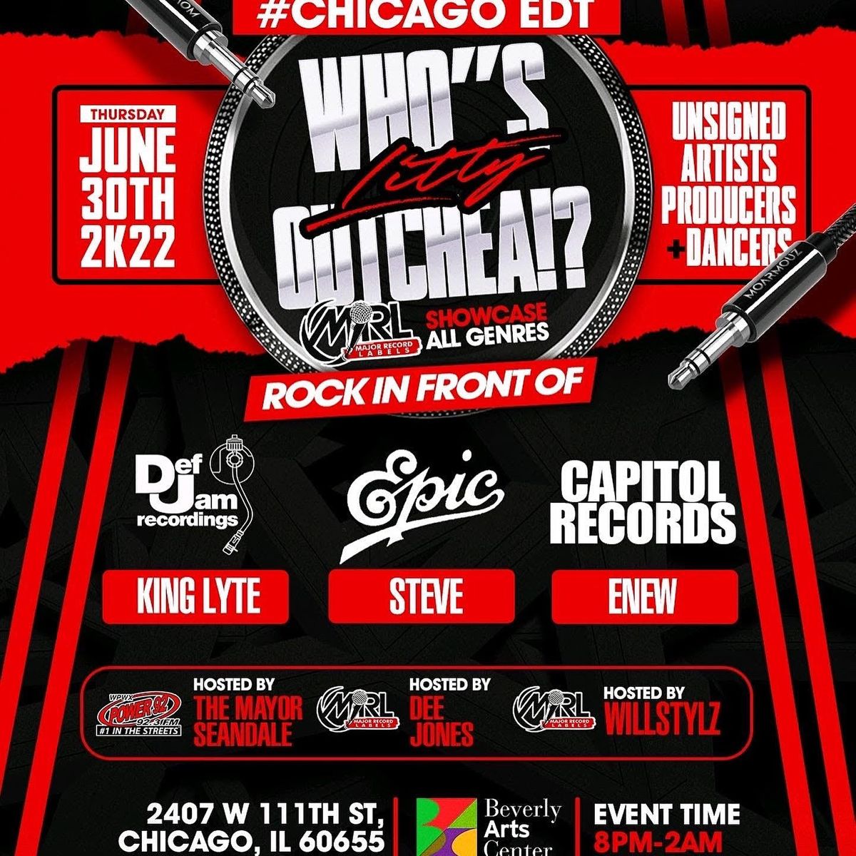 Whos Litty OUTCHEA, Major Record Labels Showcase ALL GENRES ...