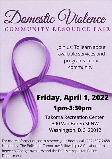 Domestic Violence Community Resource Fair
