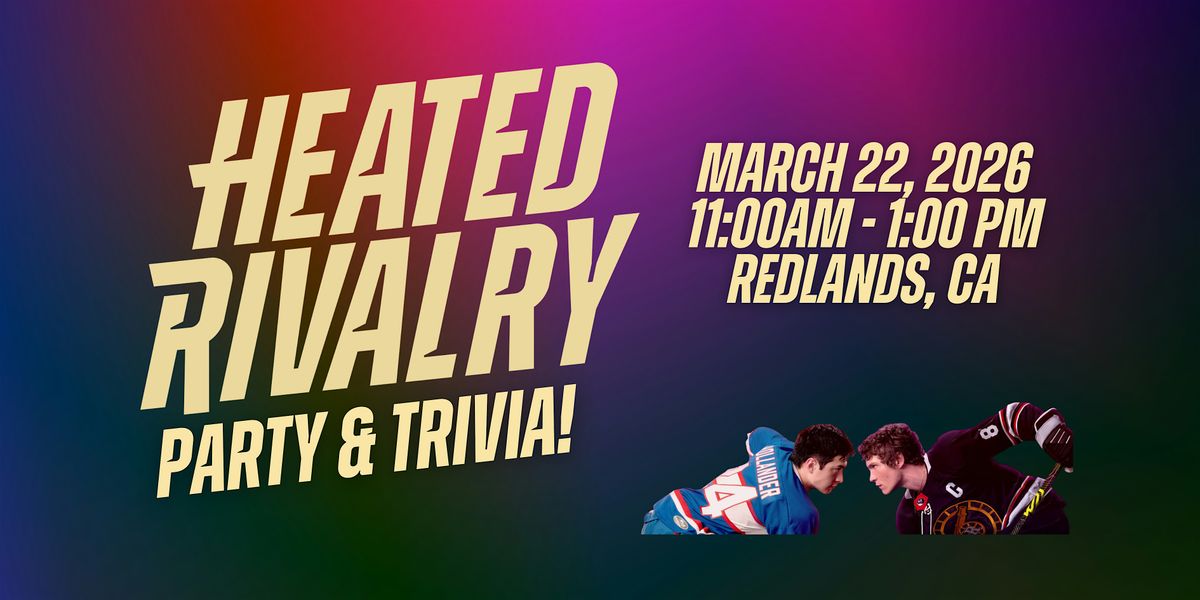 Heated Rivalry Party & Trivia* at Shop Suey Boutique, Redlands on 22nd ...