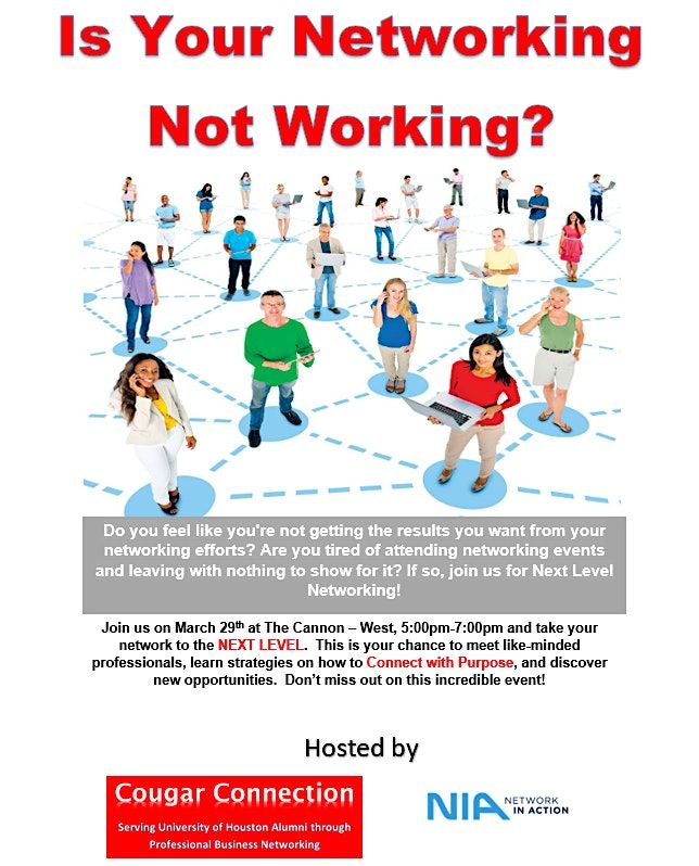 Next Level Network Conference Cougar Connection - Next Level Networking at The Cannon West Houston on ...