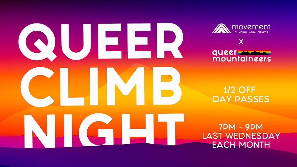 Queer Climb Night - Movement Portland