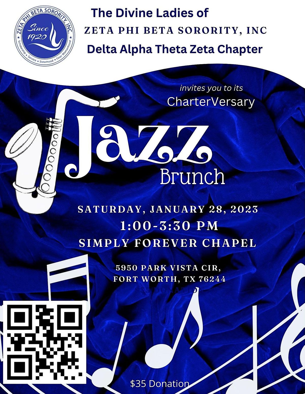 Jazz Brunch | Simply Forever Events & Chapel, Fort Worth, TX | January
