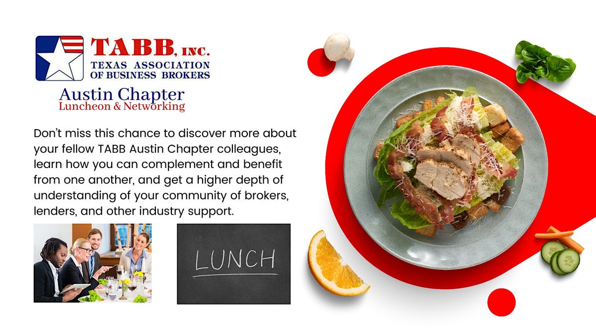 TABB Austin Chapter Luncheon & Networking Meeting