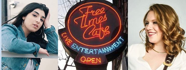 Shanaya Patel and Kathleen Kovacs at Free Times Caf\u00e9