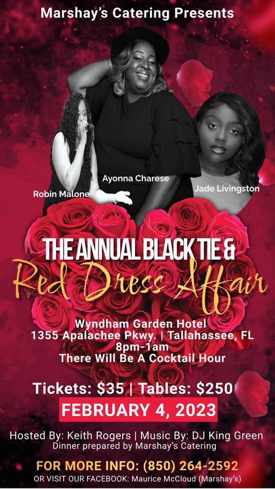 The Black Tie and Red Dress Affair Wyndham Garden Tallahassee Capitol