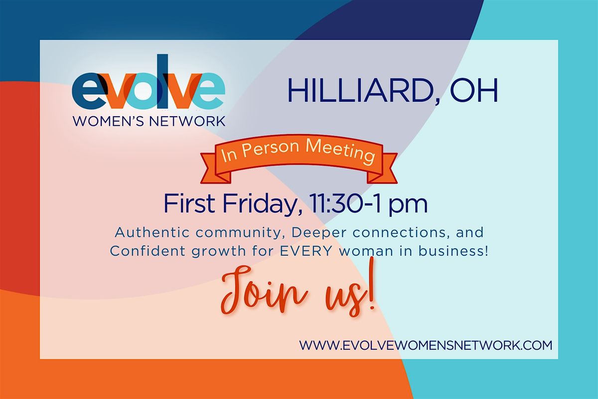Evolve Women's Network: Hilliard (In-Person)