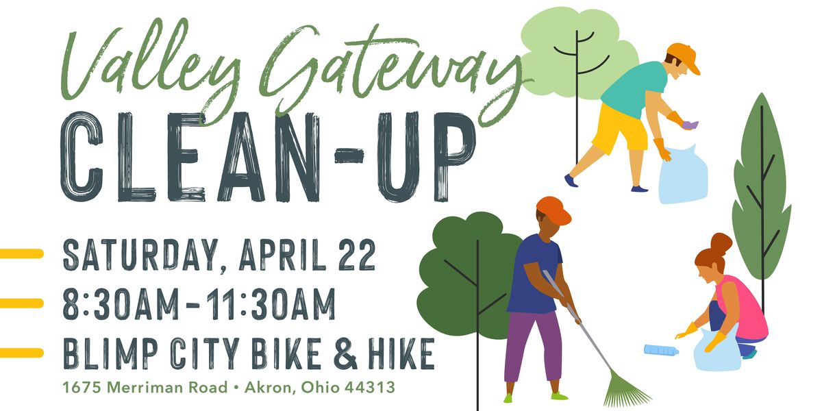 Merriman Valley Gateway Clean-Up | Blimp City Bike & Hike, Akron, OH ...