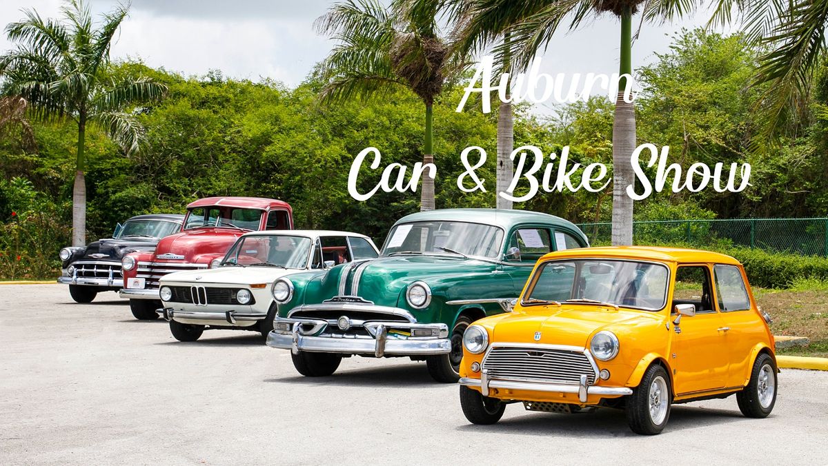 Auburn Car & Bike Show Auburn August 7, 2022