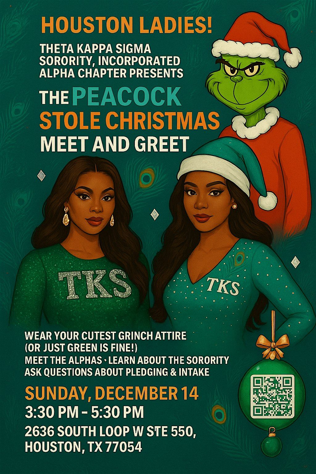 The Peacock Stole Christmas Meet & Greet