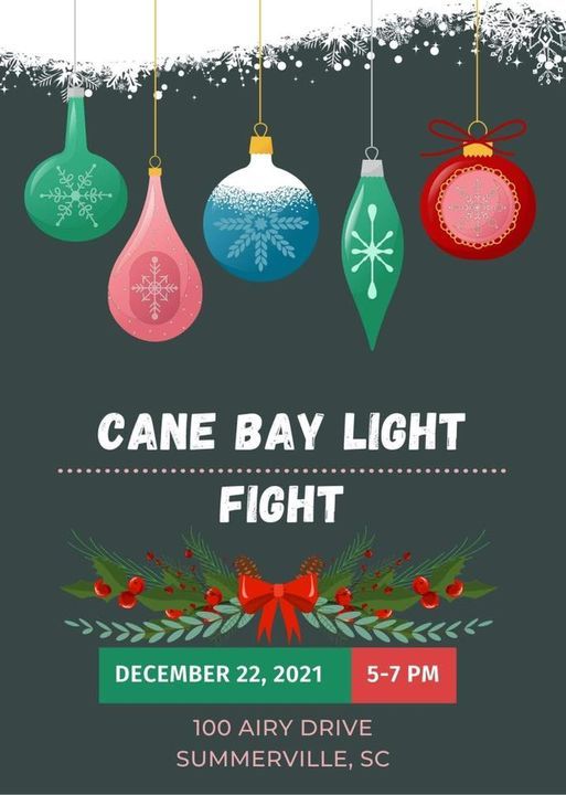 Cane Bay Christmas Light Fight Airy Dr Summerville Sc United States December 22 21