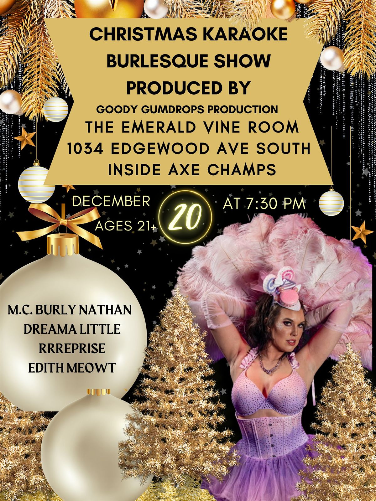 Christmas Karaoke Burlesque