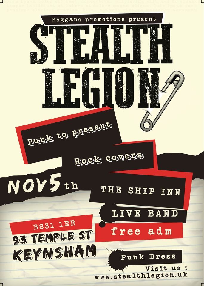 STEALTH LEGION AT THE SHIP INN