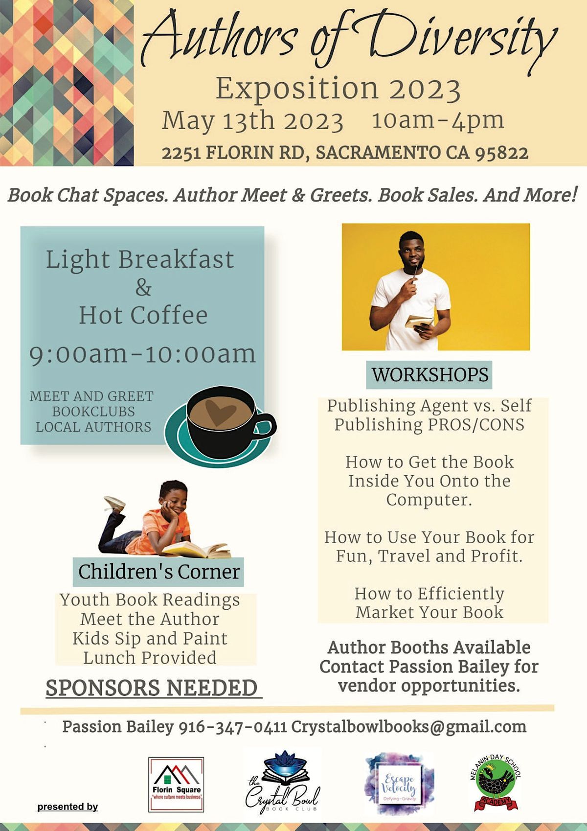 Authors of Diversity Exposition 2023 | 2251 Florin Rd, Sacramento, CA ...