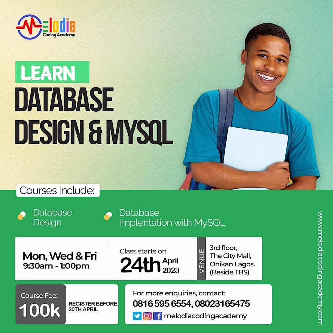Learn Database Design & Implementation using MySQL at The City Mall ...