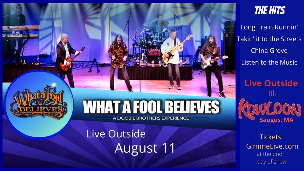 Doobie Brothers Tribute Band - What A Fool Believes outside @ Kowloon ...