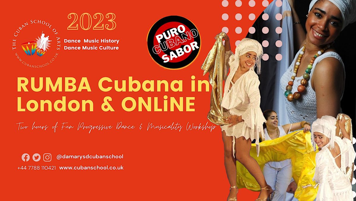 Studio Rumba RUMBA Cubana in North London - Puro Sabor Cubano Workshop by ...