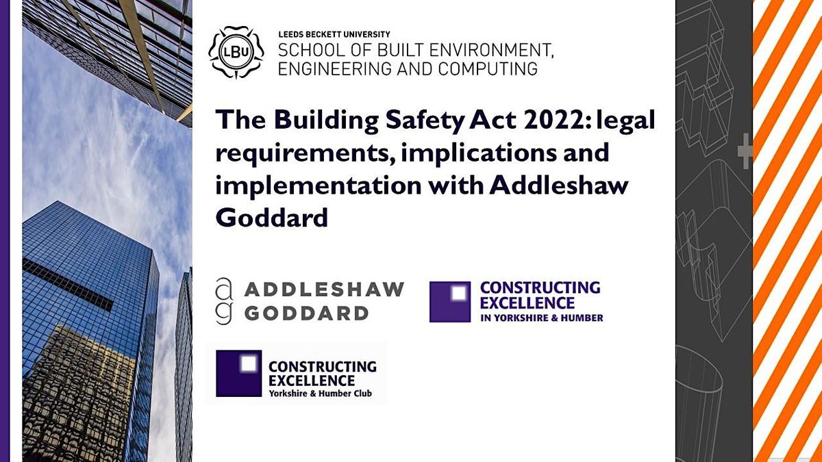 Addleshaw Goddard On The Building Safety Act 2022 | Addleshaw Goddard ...