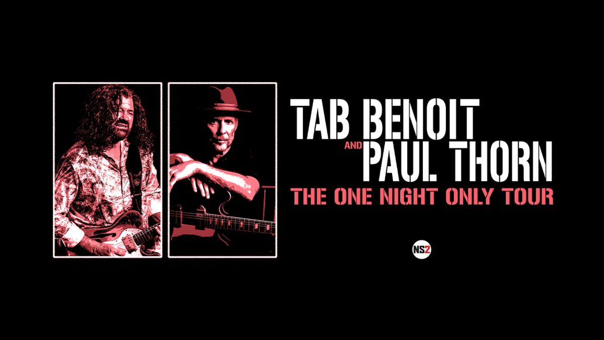 Tab Benoit + Paul Thorn: One Night Only at Minglewood Hall