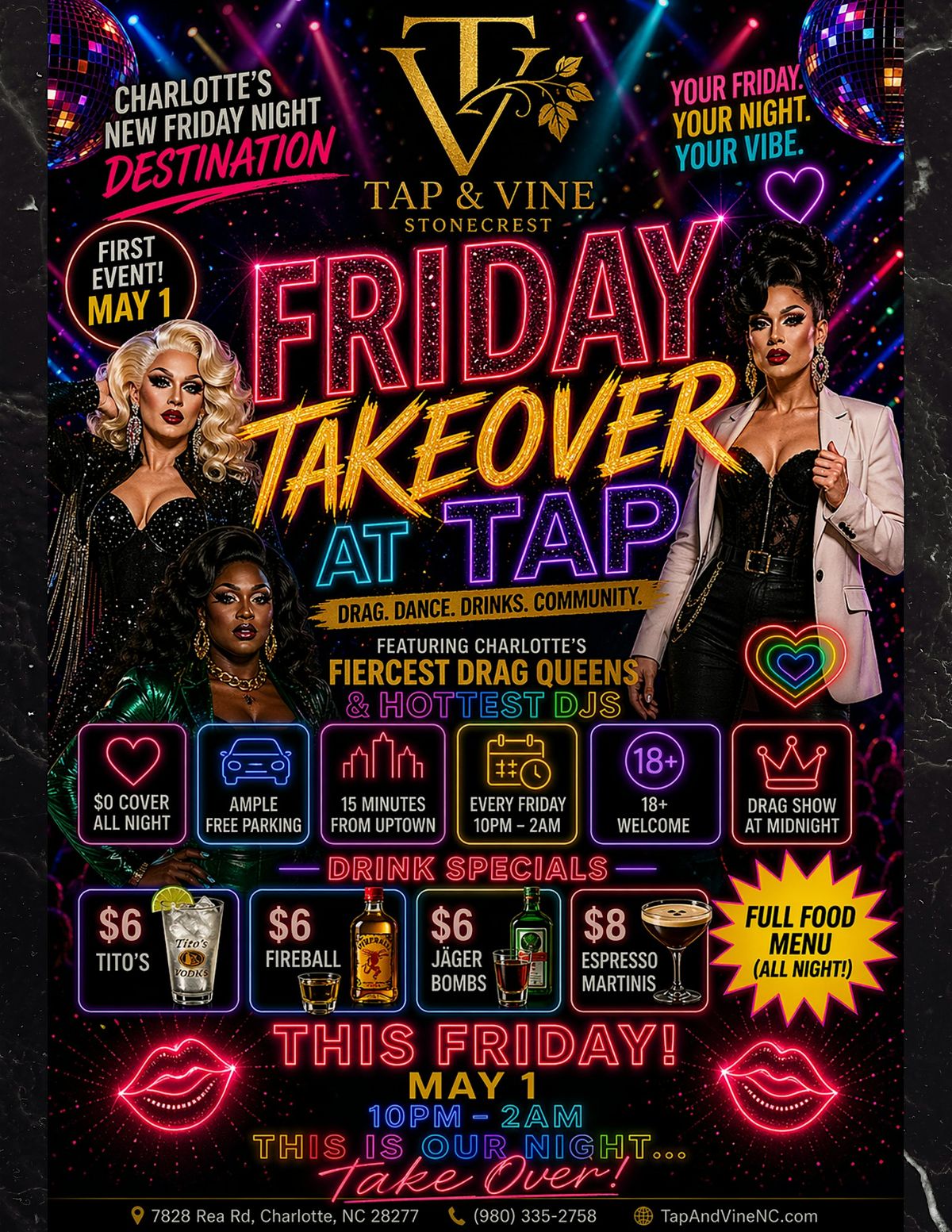 Friday Takeover at Tap