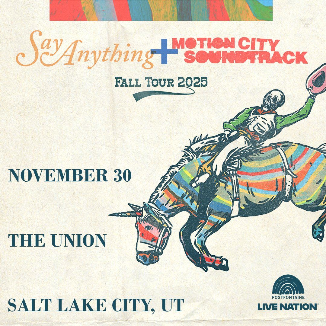 Say Anything and Motion City Soundtrack at Fillmore Auditorium Denver