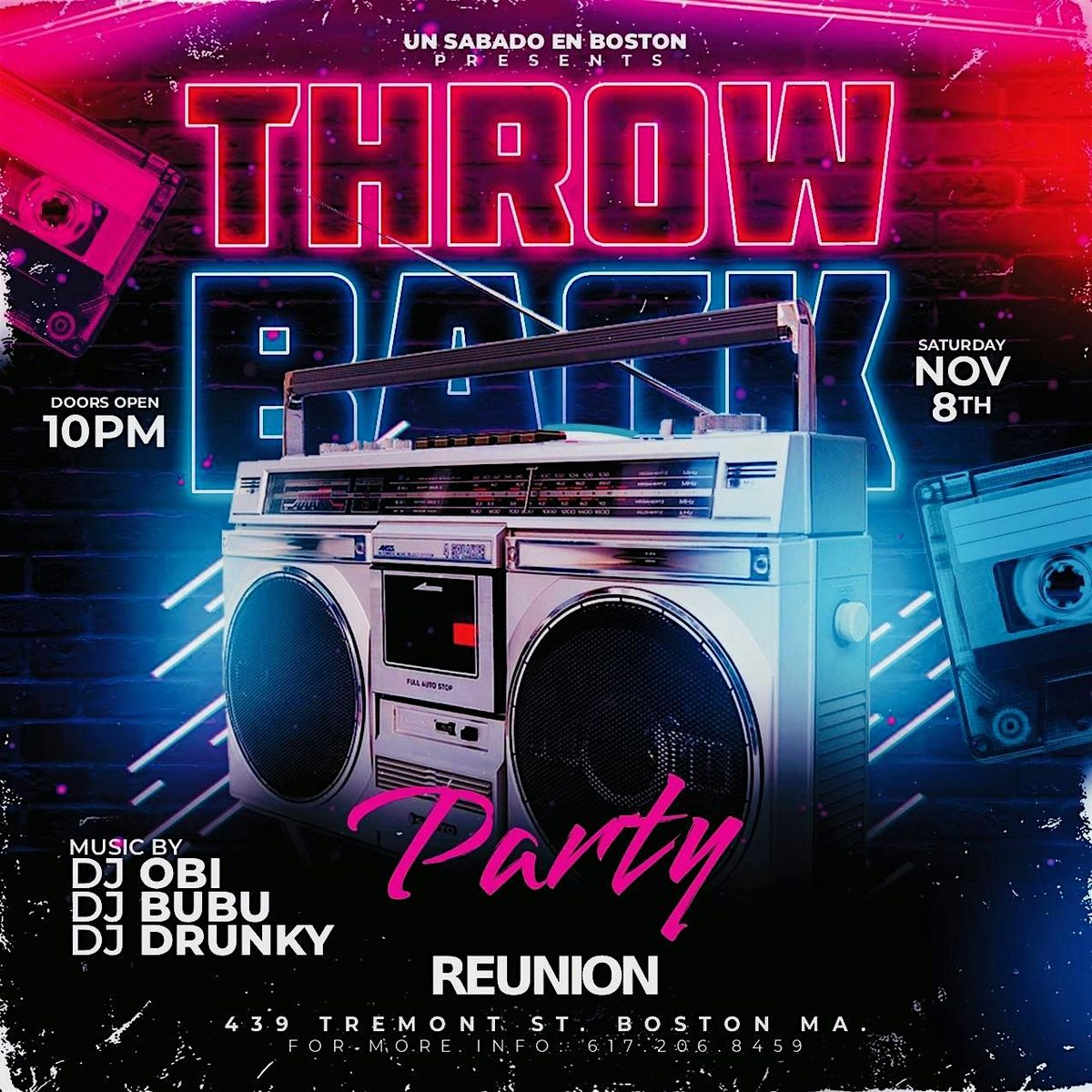 Latin Night-Un Sabado En Boston Party