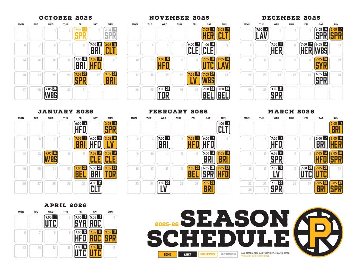 Providence Bruins vs. Bridgeport Islanders