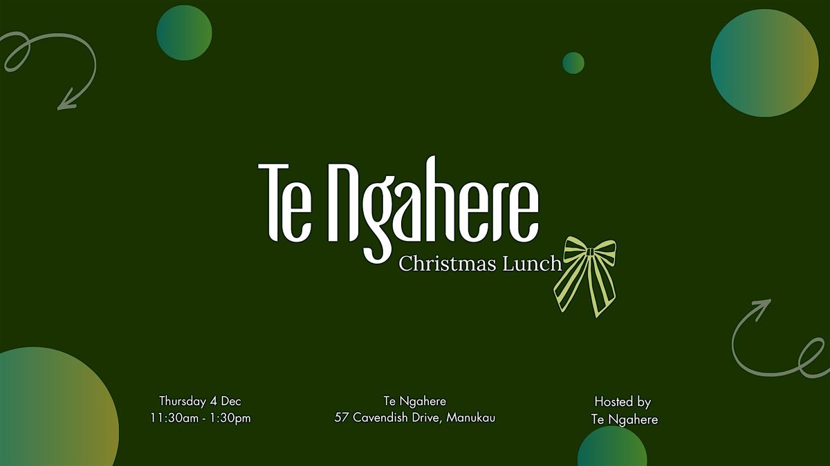 Te Ngahere Xmas Lunch