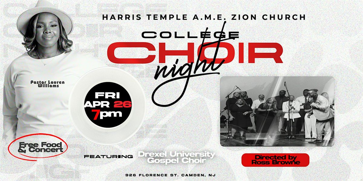 College Choir Night Featuring Drexel University Gospel Choir | Harris ...