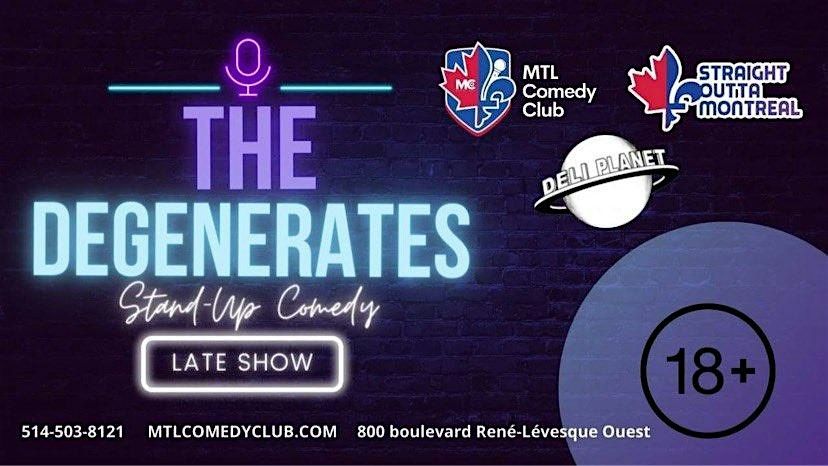 English Montreal Comedy Show ( Stand-Up Comedy ) MTLCOMEDYCLUB.COM
