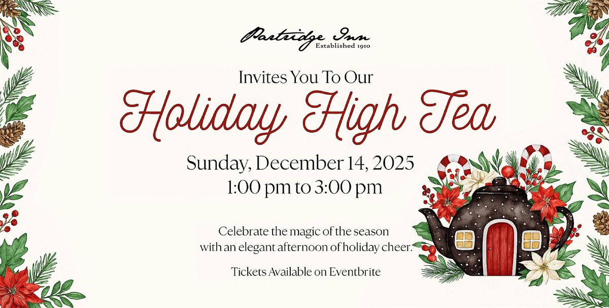 Holiday High Tea