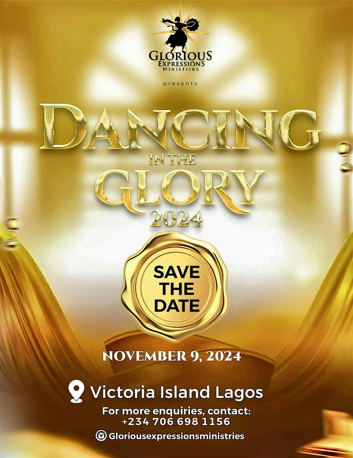 Dancing In The Glory 2024 Victoria Island, Lagos, Lagos, Nigeria