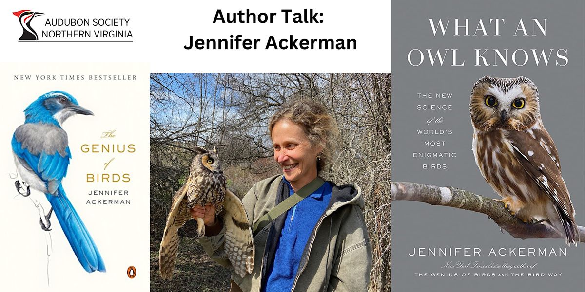 What An Owl Knows With Author Jennifer Ackerman | Online | October 19, 2023