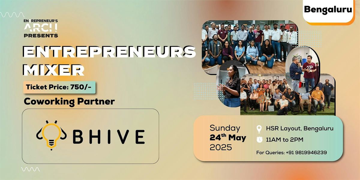 Entrepreneur's Mixer (Bengaluru)