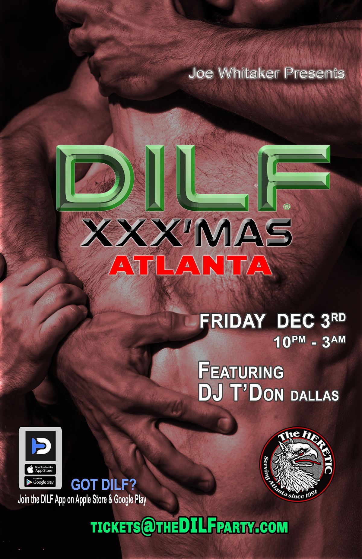 DILF Atlanta "XXX'mas" Party by Joe Whitaker Presents