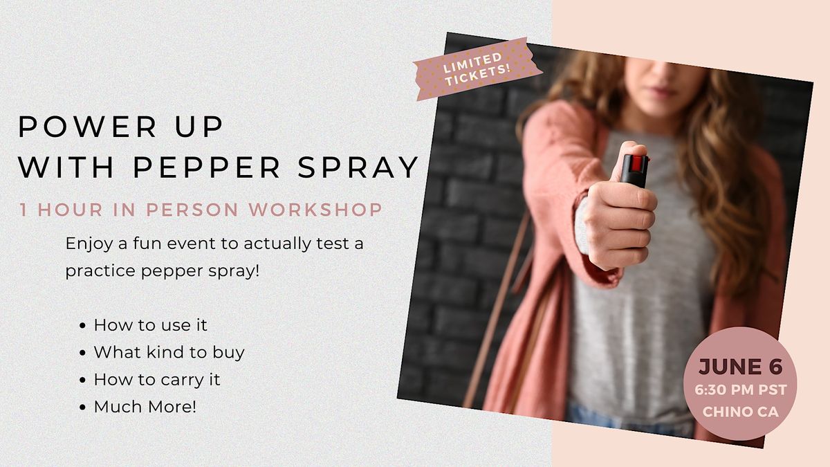 How To Use Pepper Spray for Self Defense Forest Park at The Preserve