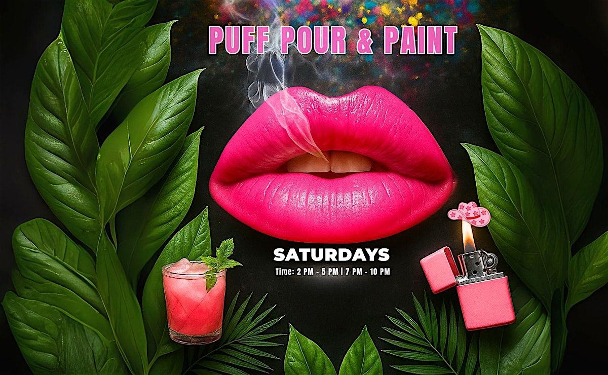 Puff, Pour & Paint @The Green Jar Fort Worth