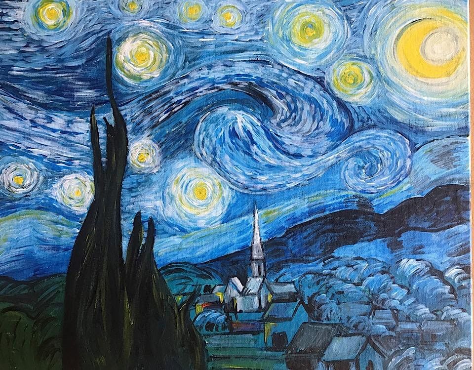 Sunday Arvo at Long Bay Surf Club (North Shore) - Van Gogh Starry Night!