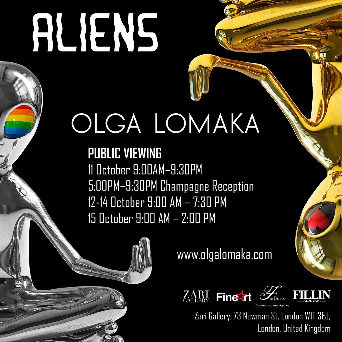 Aliens \u2013 by artist Olga Lomaka