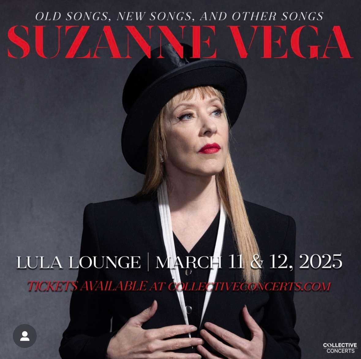 Suzanne Vega at Bimbos 365 Club