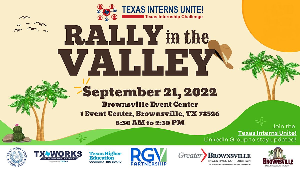 Rally in the Valley Brownsville Event Center September 21, 2022