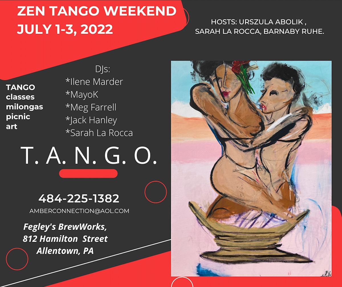 Zen Tango Weekend - Allentown, PA, dancing and picnic!