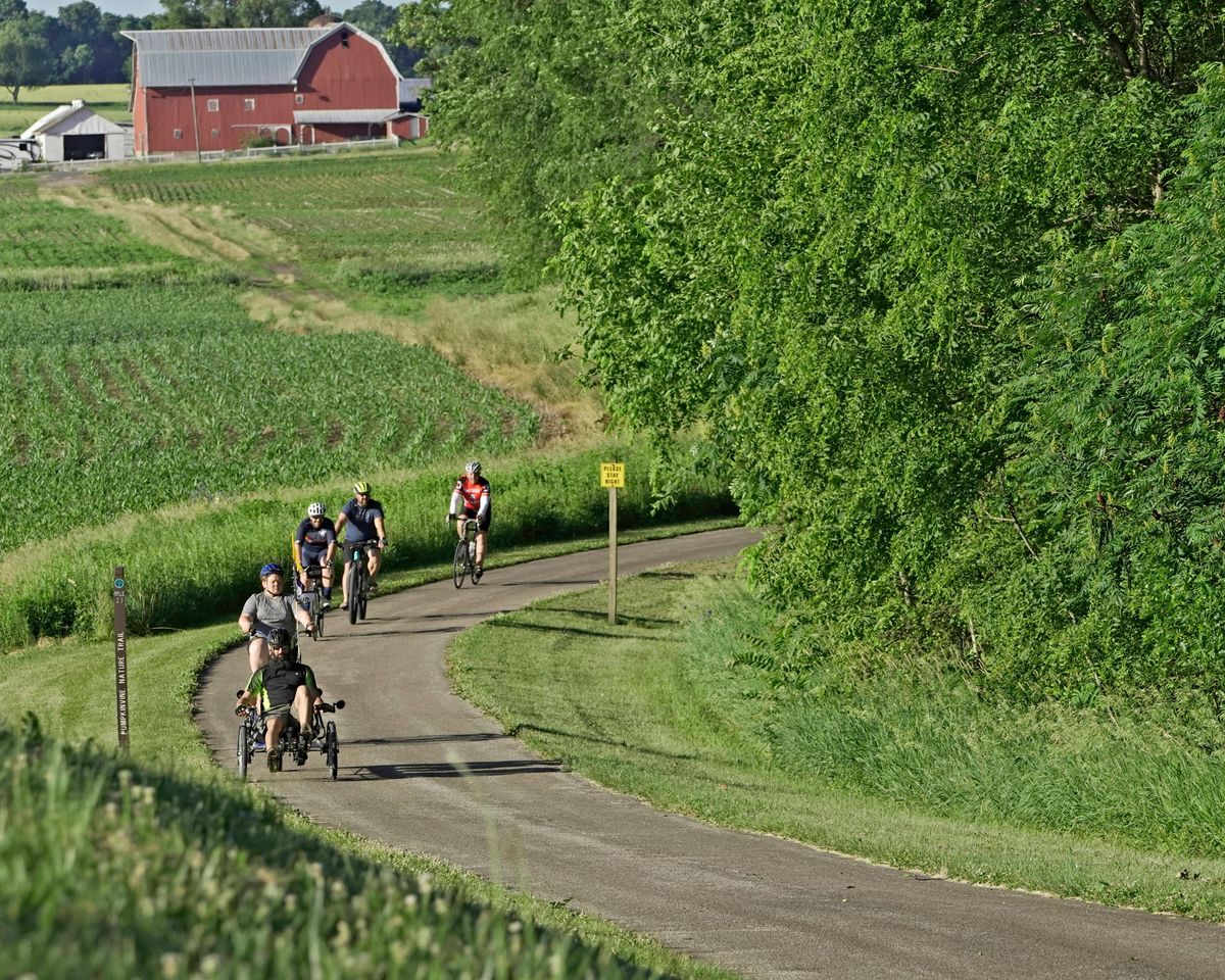 2025 Pumpkinvine Bike Ride June 17, Checkin at 700 AM EDT Elkhart
