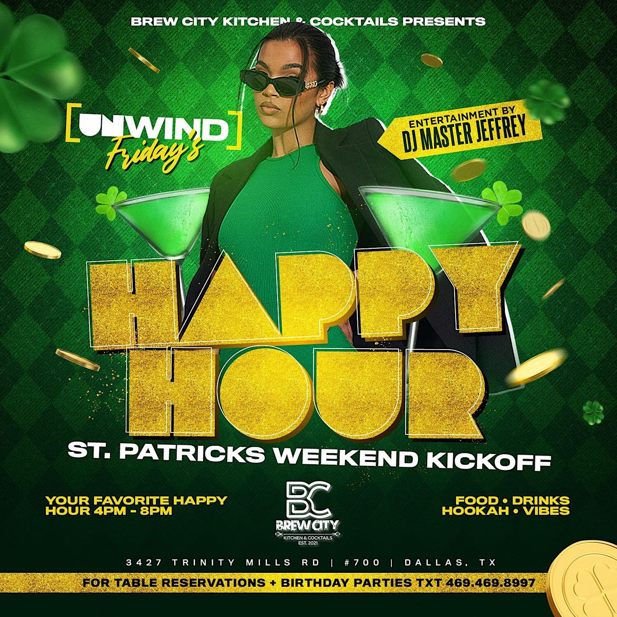 UNWIND FRIDAYS At Brew City Kitchen And Cocktails 4pm Until Brew unwind-fridays-at-brew-city-kitchen-and-cocktails-4pm-until-brew